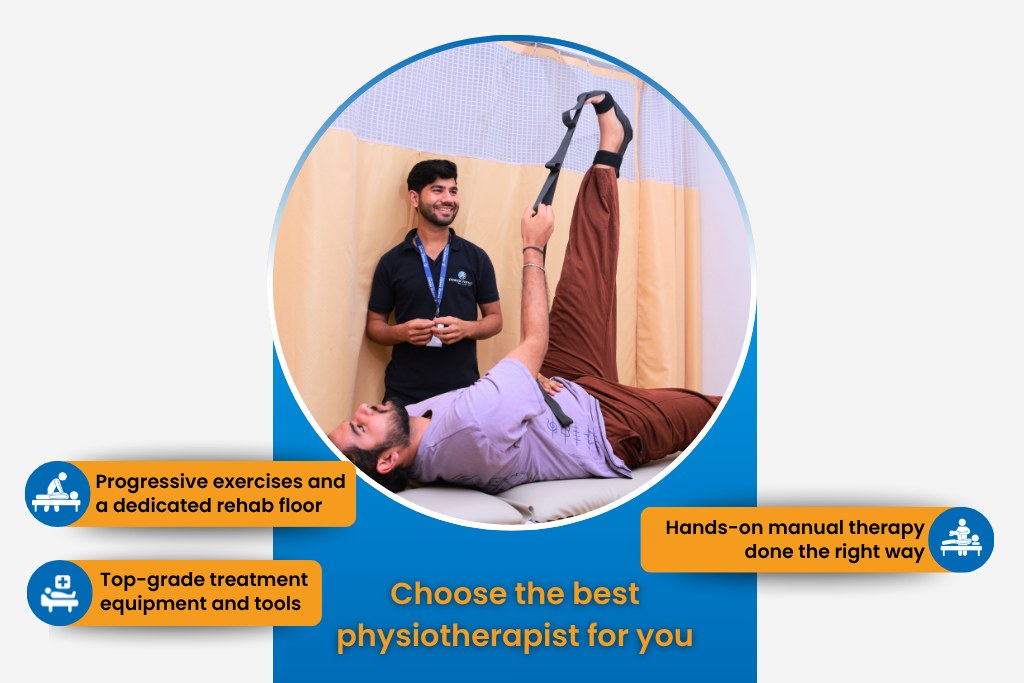Choose the best Physiotherapy for you- Power Physio- ortho neuro physiotherapy clinic noida