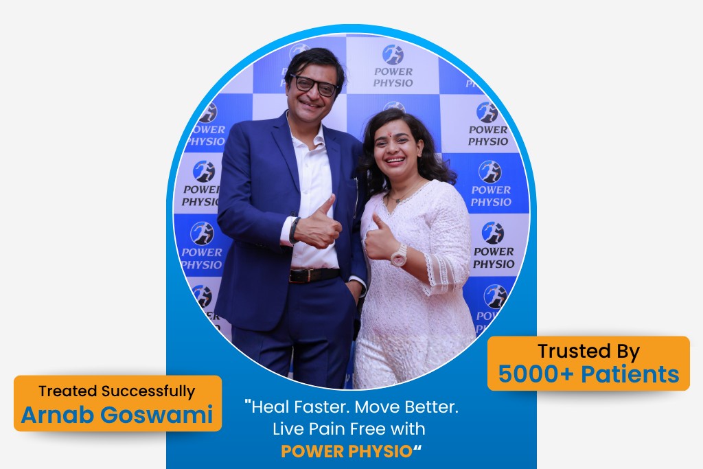 Treated Successfully, Arnab Goswami- Power Physio - Best Physiotherapy Clinic in Noida