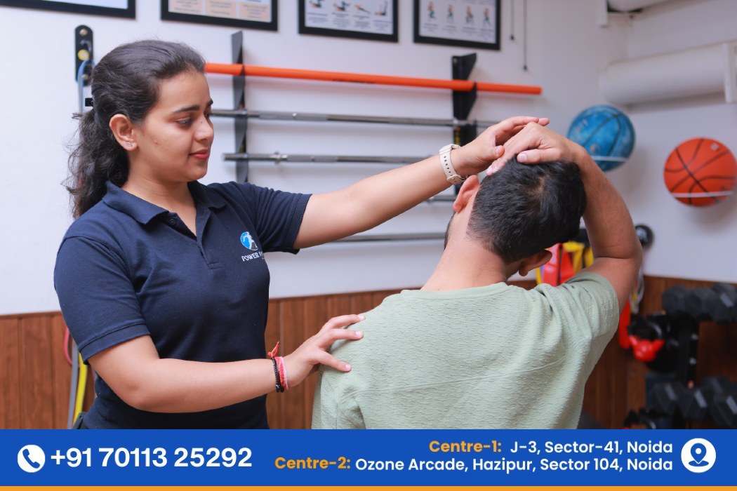 Physiotherapy for Neck and Shoulder Pain- Power Physio, Noida, UP -201304